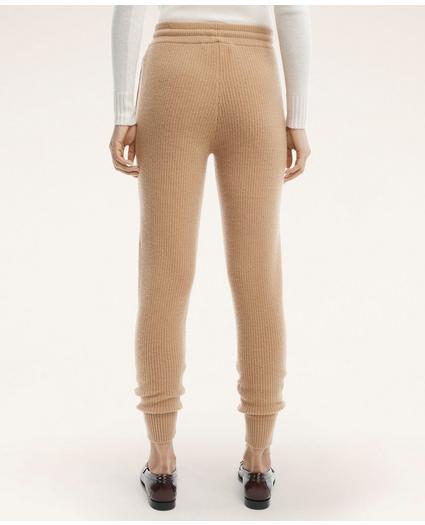 Merino Wool Cashmere Sweater Jogger Pants, image 2