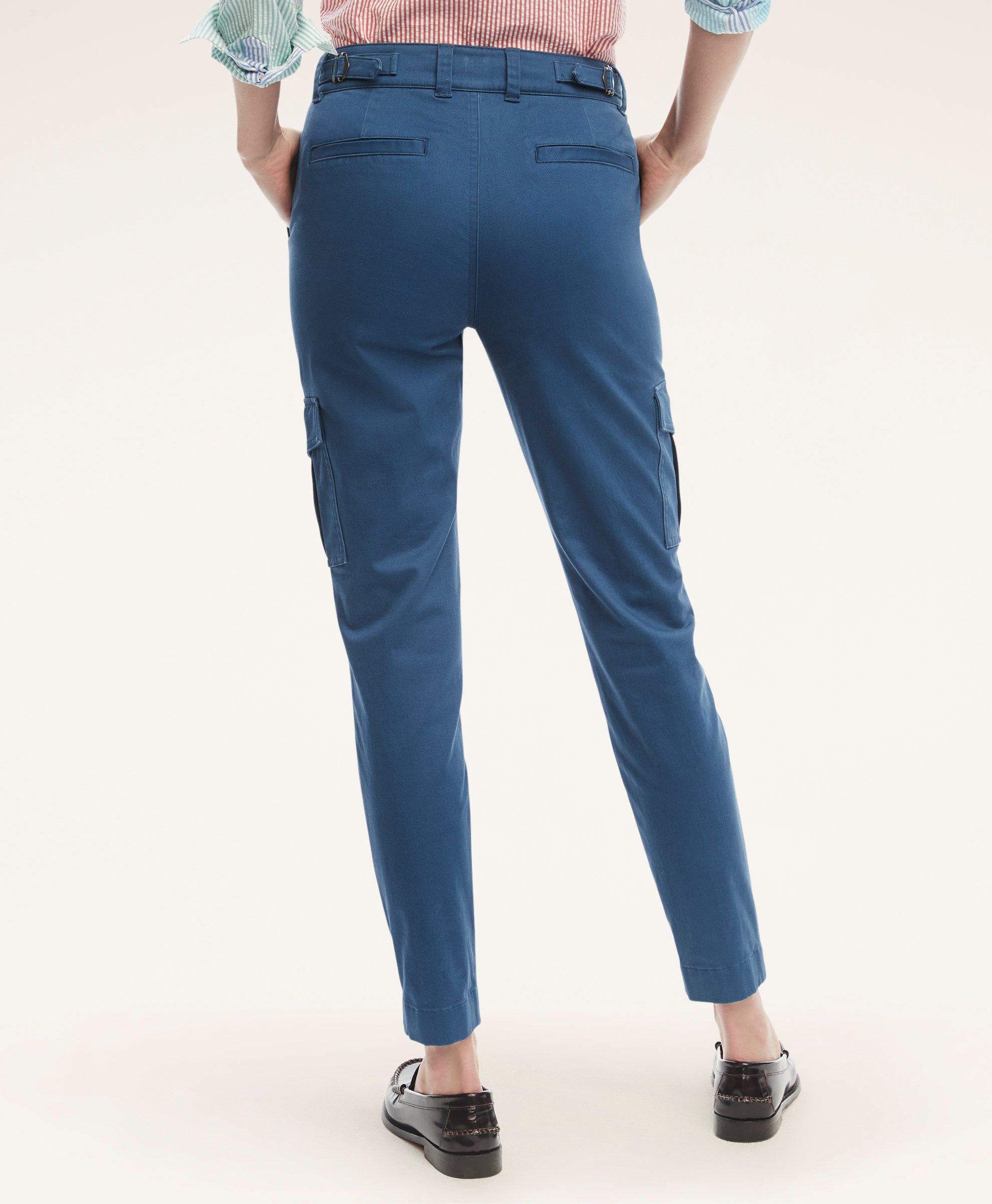Stretch Sateen Cargo Pants, image 4