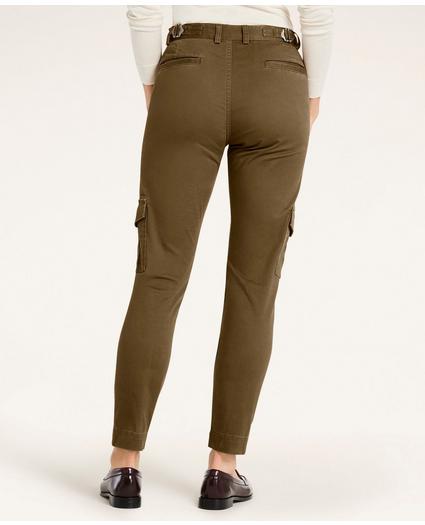 Stretch Sateen Cargo Pants, image 3