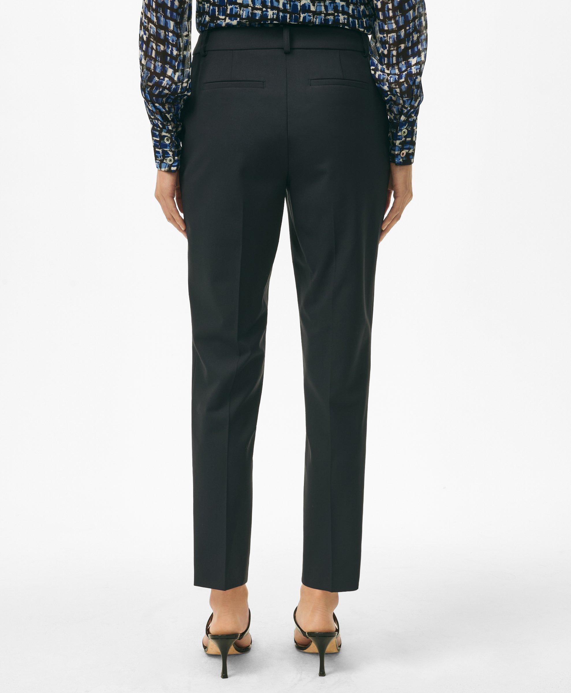 The Essential Brooks Brothers Stretch Wool Slim Crop Pants