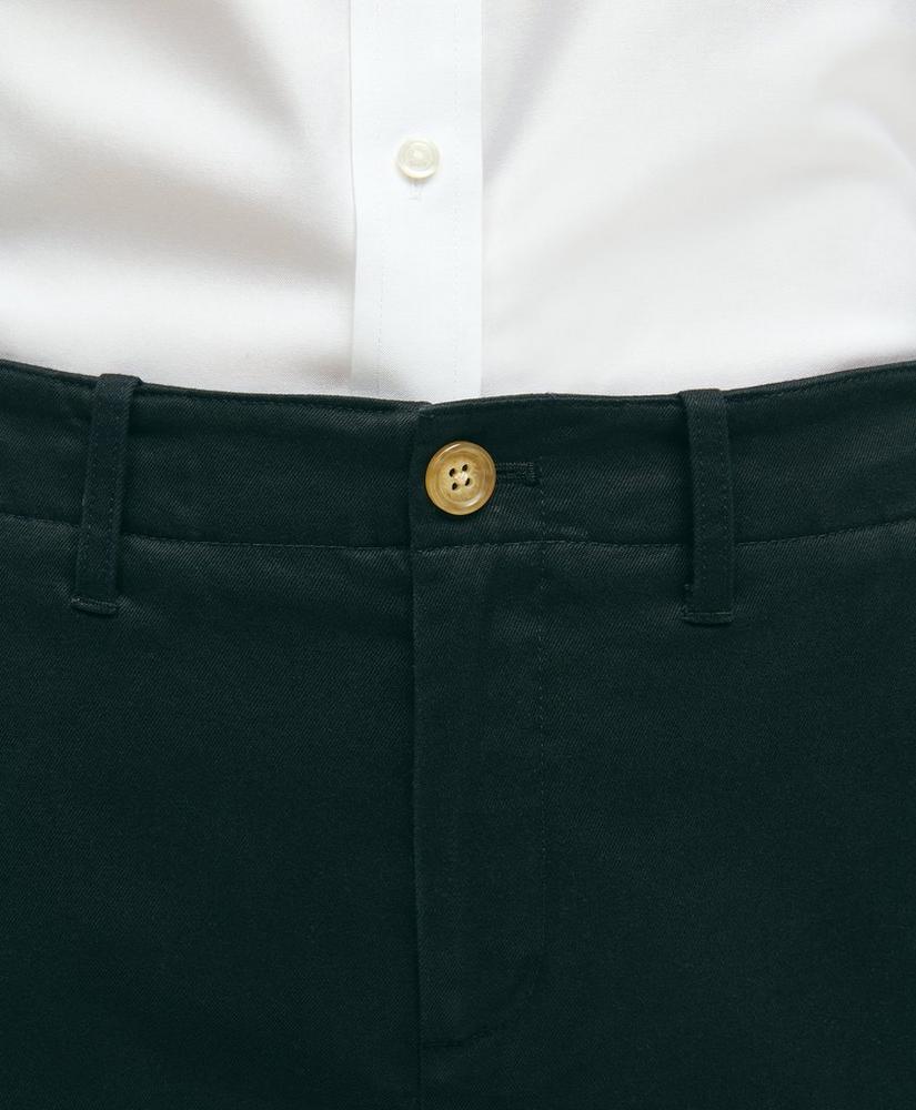 Garment Washed Stretch Cotton Chinos, image 3
