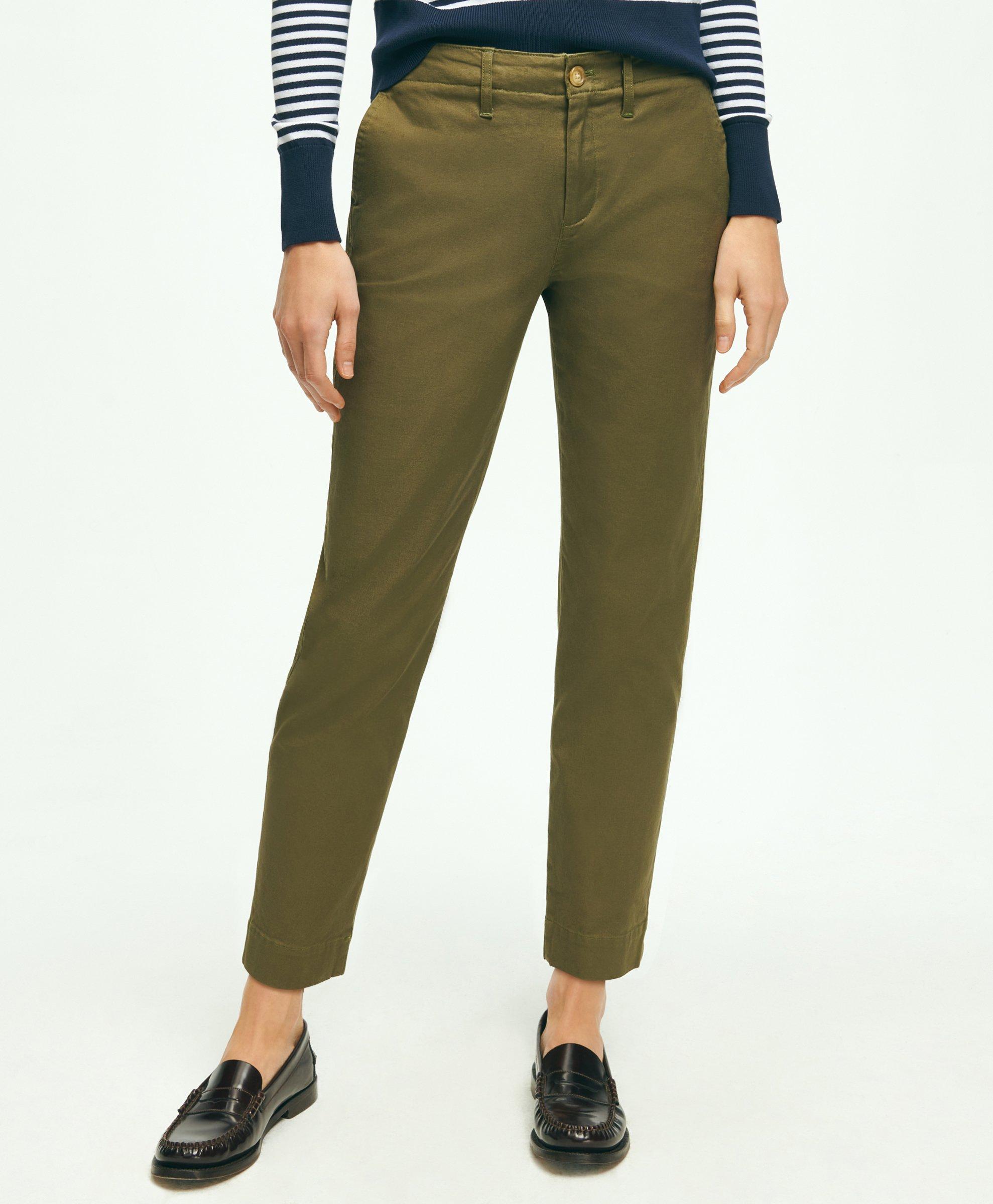 Stretch Cotton Chino Pants