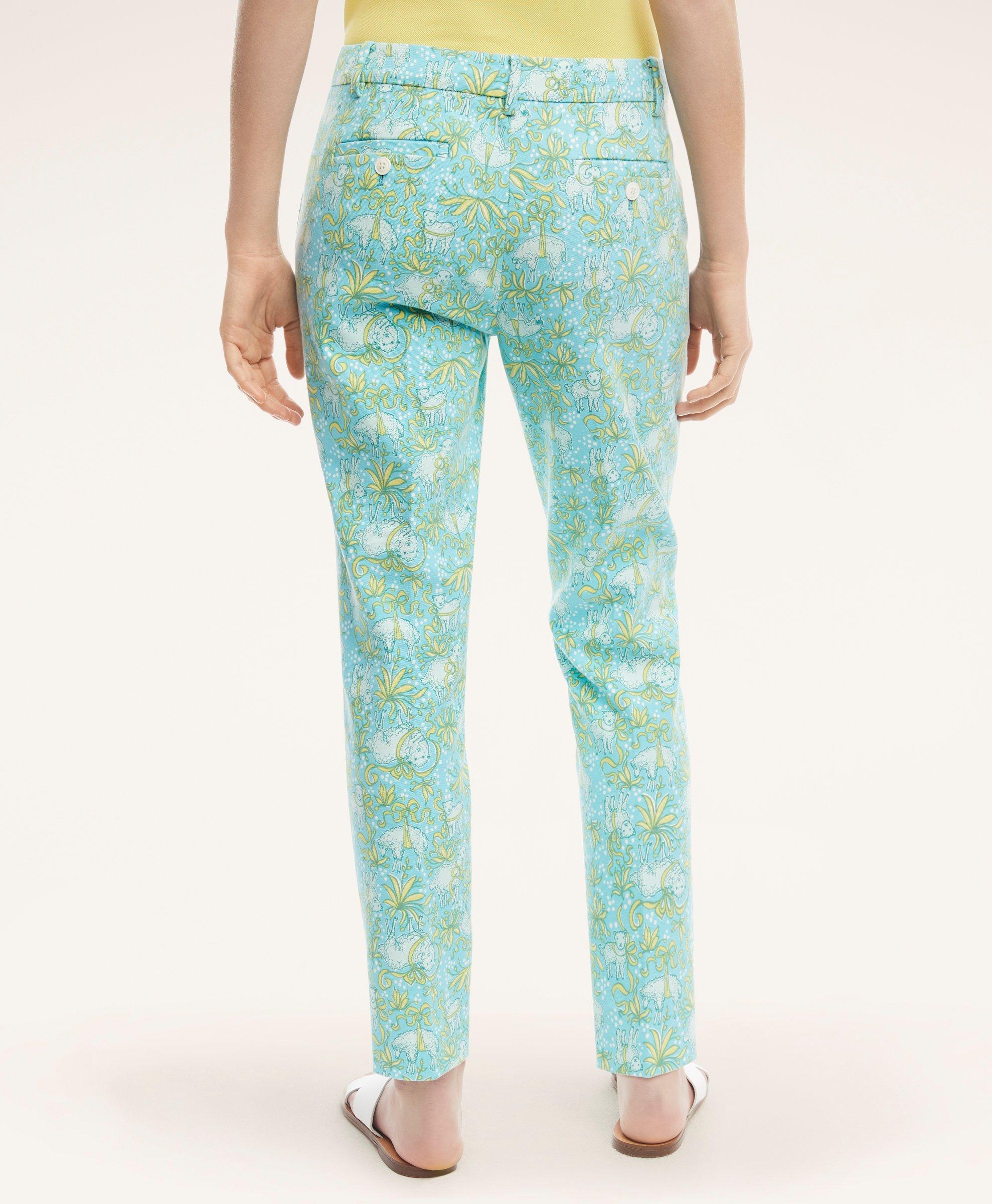 Cotton printed pants deals for ladies