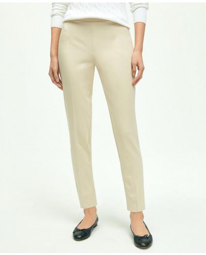Side-Zip Stretch Cotton Pant, image 1