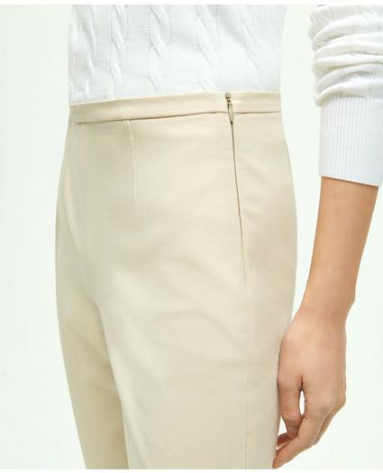 Side-Zip Stretch Cotton Pant, image 4
