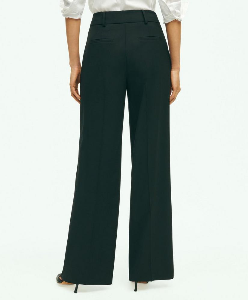 The Essential Brooks Brothers Stretch Pleat-Front Wide Leg Trousers, image 3