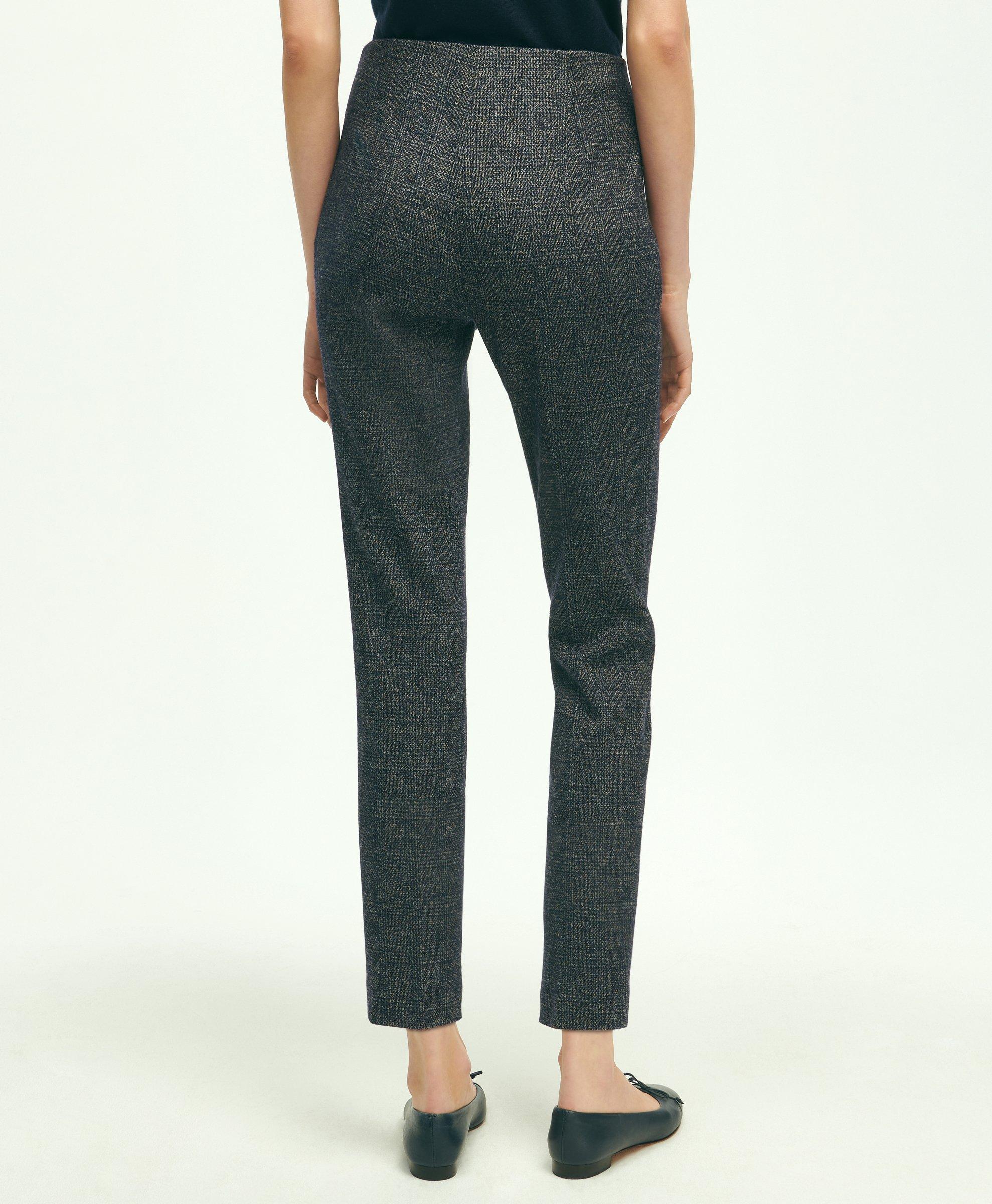 Stretch Cotton Pique Side Zip Pants in 2023