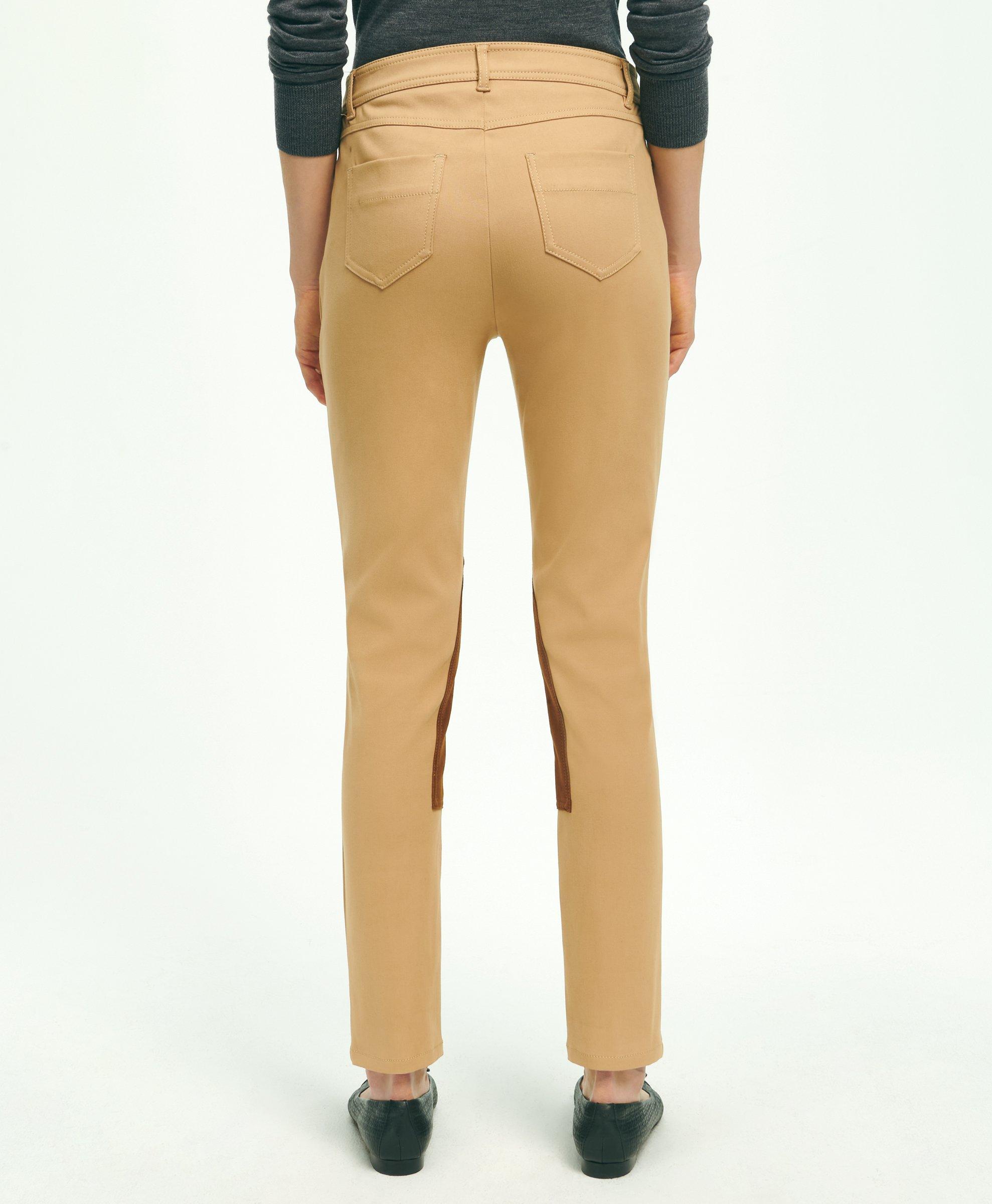 Suede 5-Pocket Pants