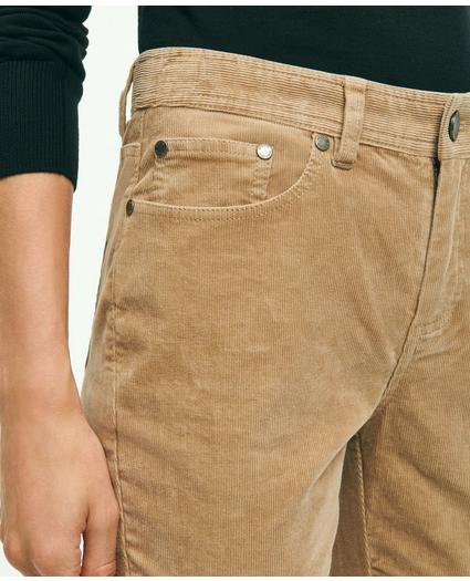 Stretch Cotton Corduroy 5-Pocket Pants, image 3