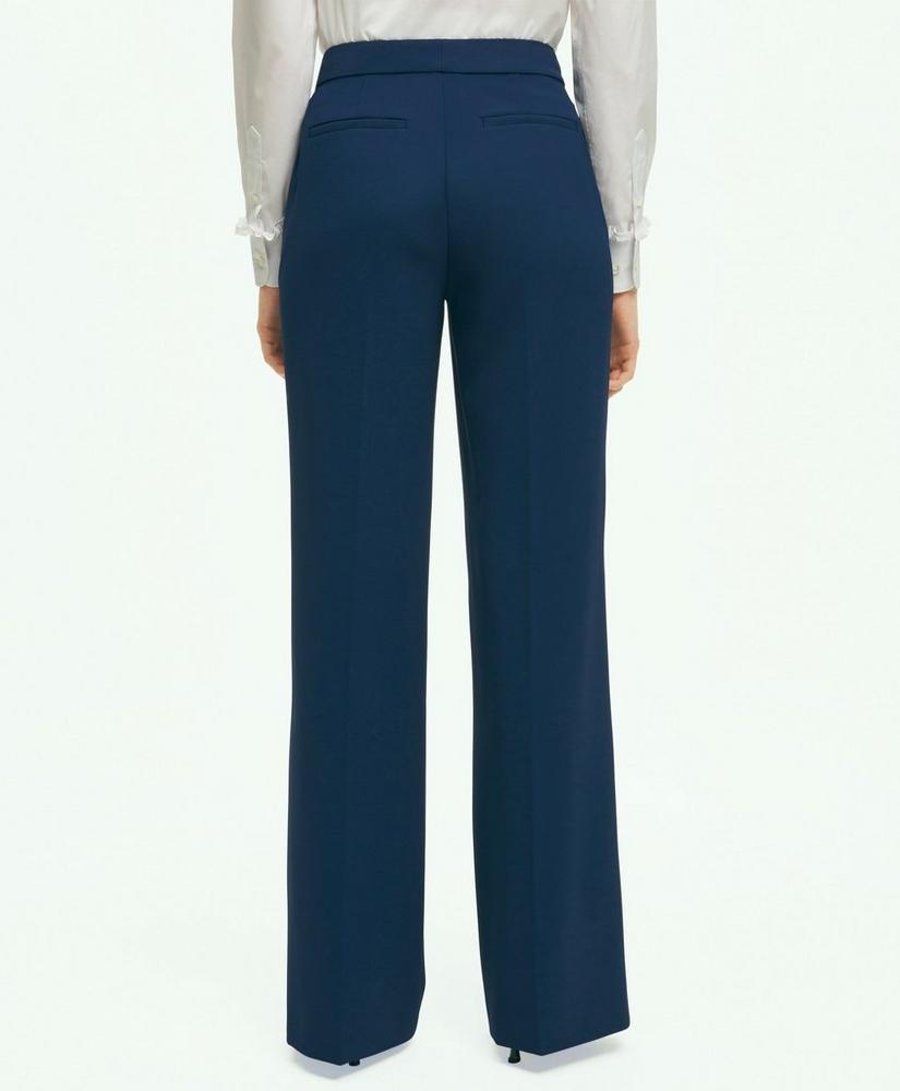 Crepe Wide-Leg Trousers, image 4