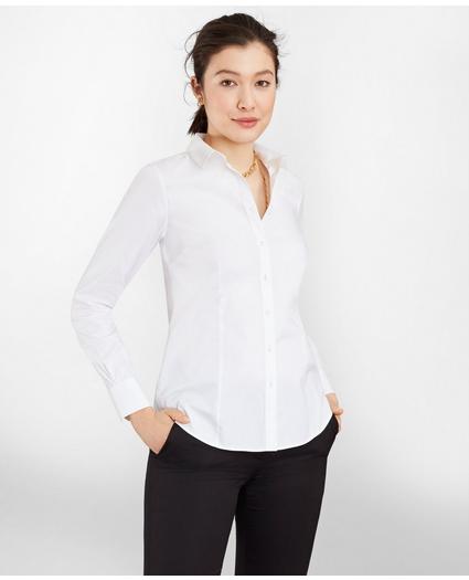 Non-Iron Tailored-Fit Dress Shirt, image 3