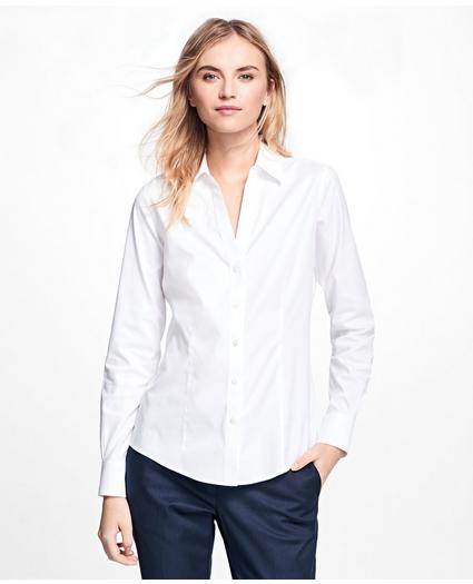 Non-Iron Fitted Dress Shirt, image 1