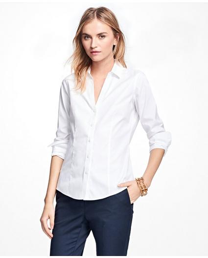 Non-Iron Fitted Dress Shirt, image 3