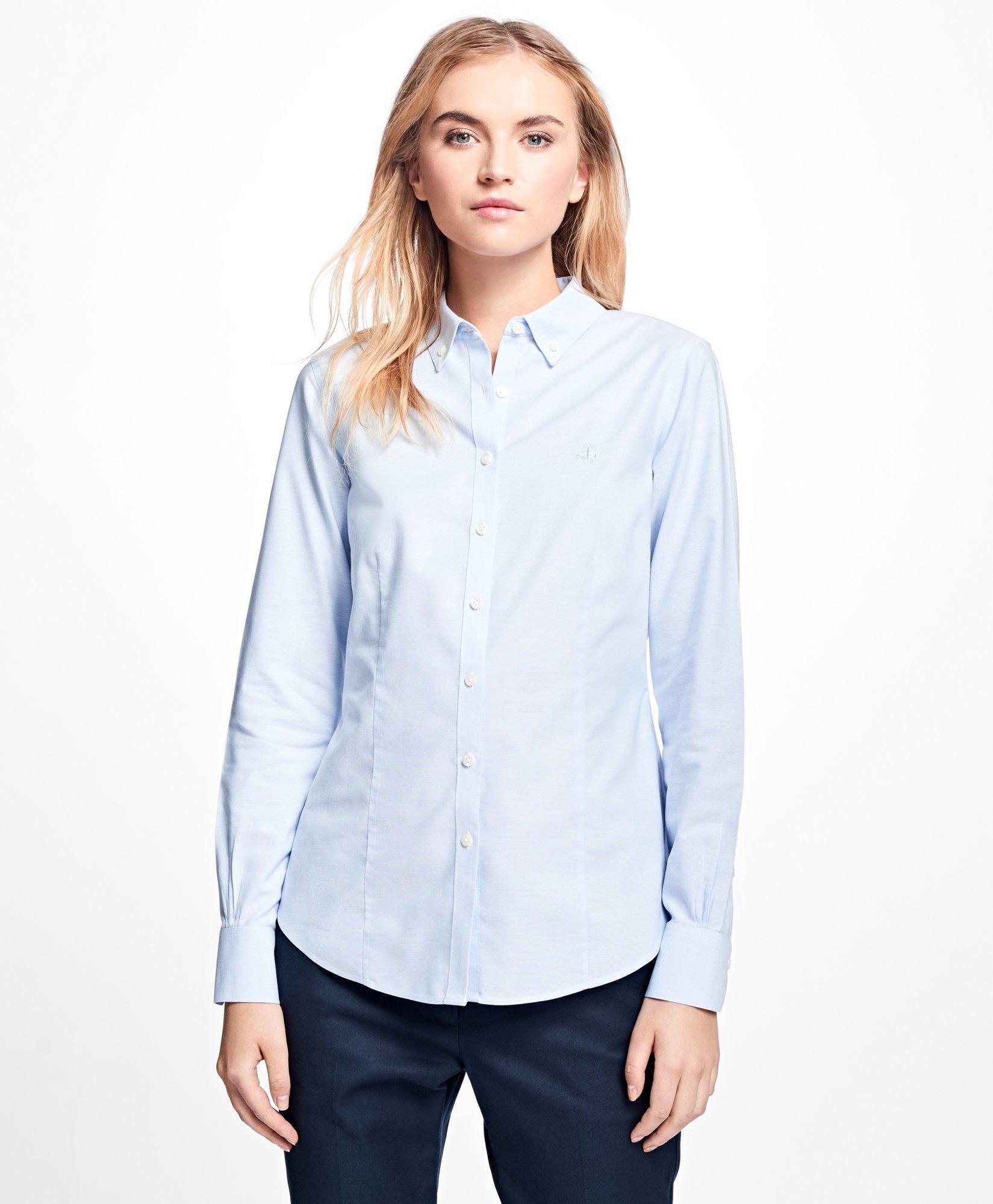 Non-Iron Tailored-Fit Supima® Cotton Dress Shirt