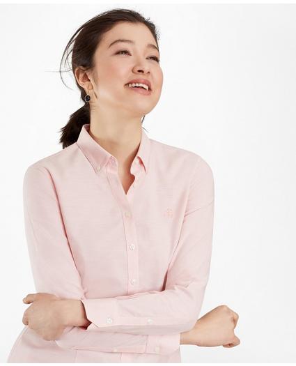 Non-Iron Tailored-Fit Supima® Cotton Dress Shirt, image 1