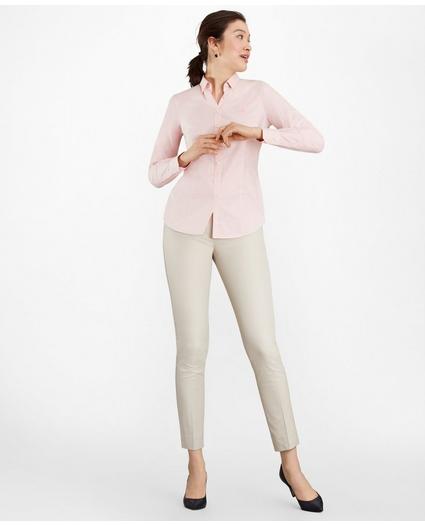 Non-Iron Tailored-Fit Supima® Cotton Dress Shirt, image 2
