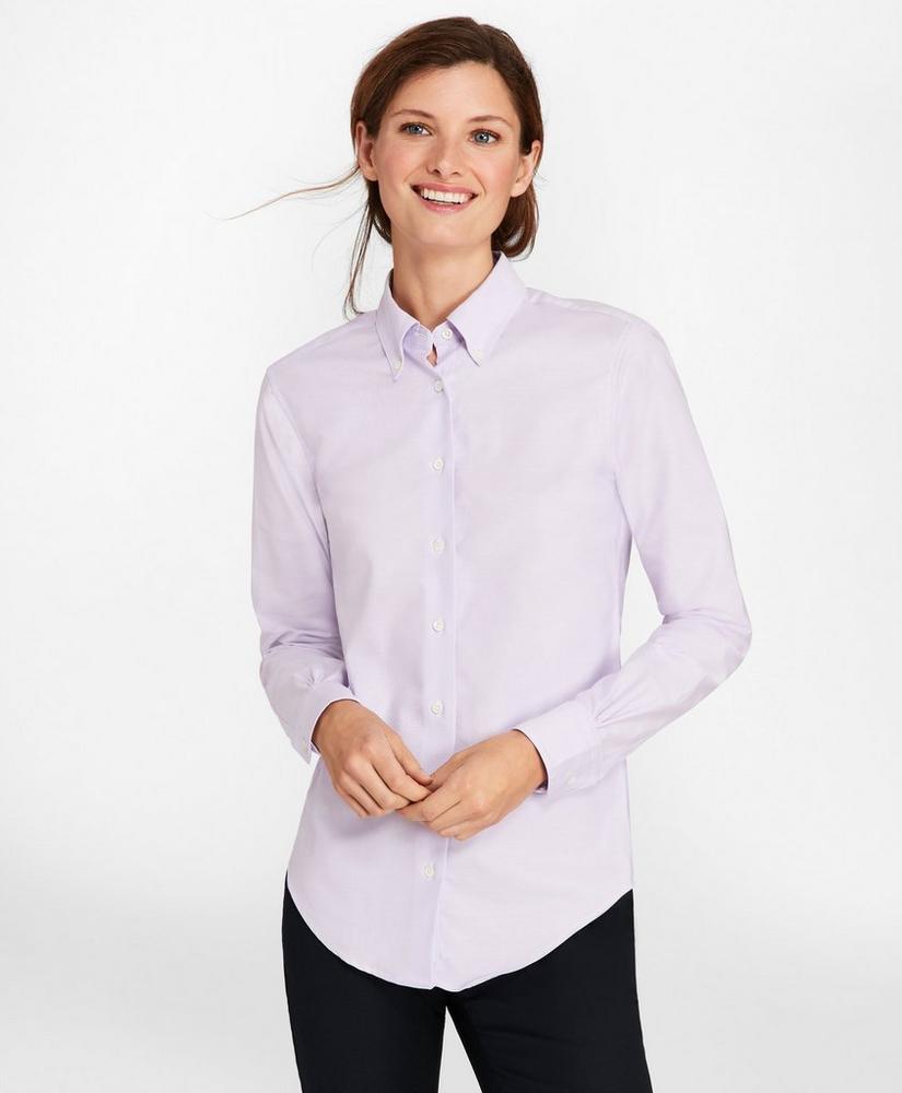Classic-Fit Supima® Cotton Oxford Button-Down Shirt, image 3