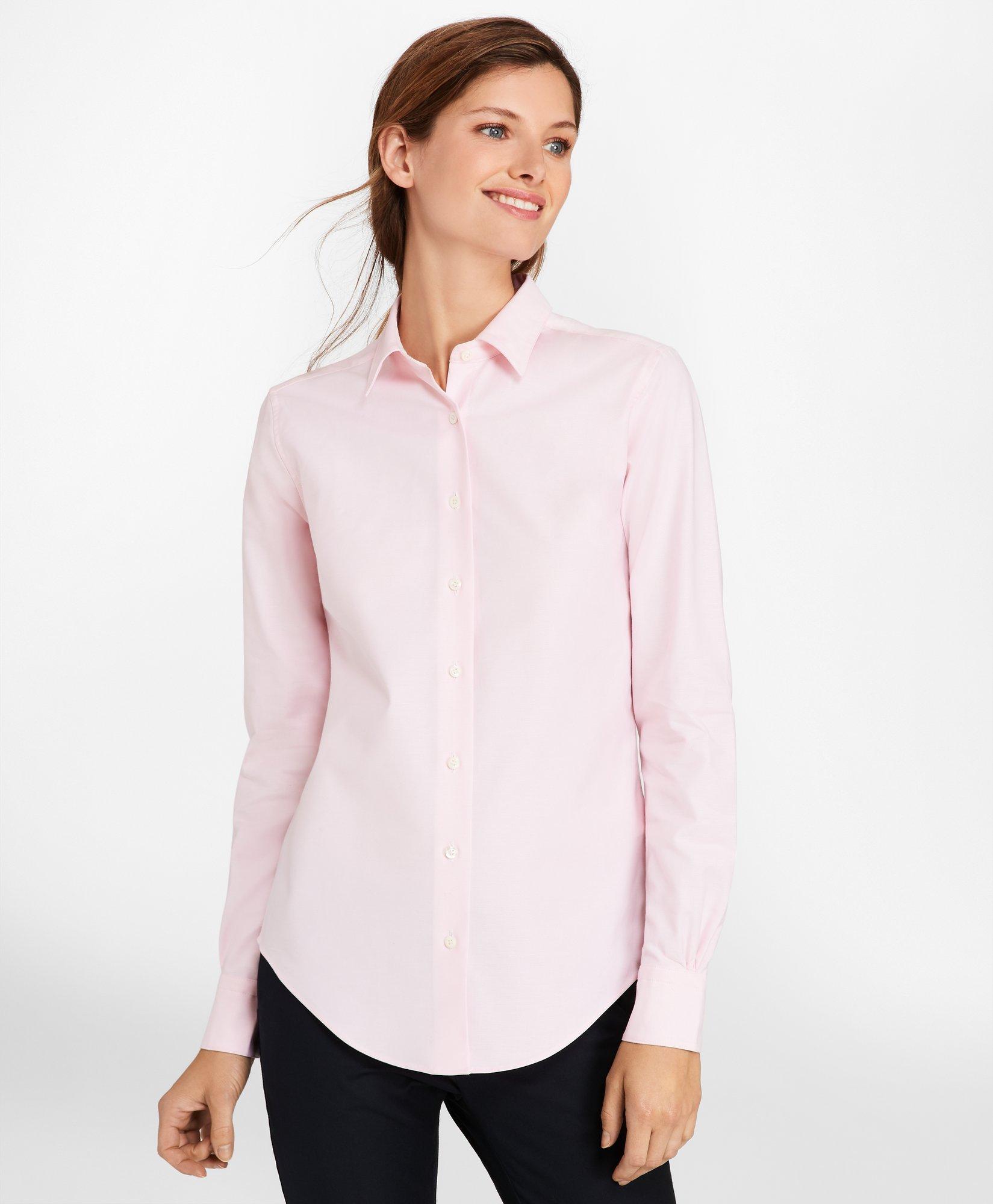 Classic-Fit Supima® Cotton Oxford Forward-Point Shirt
