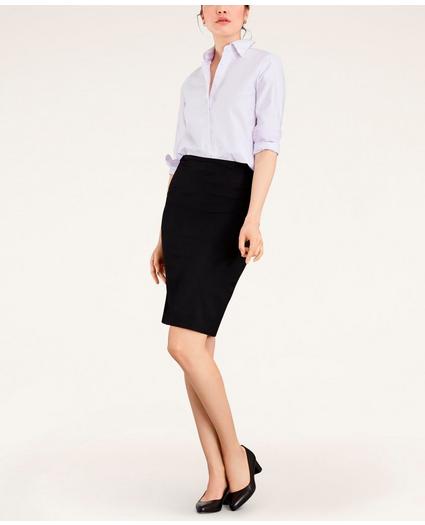 Classic-Fit Supima® Cotton Oxford Stripe Button-Down Shirt, image 5