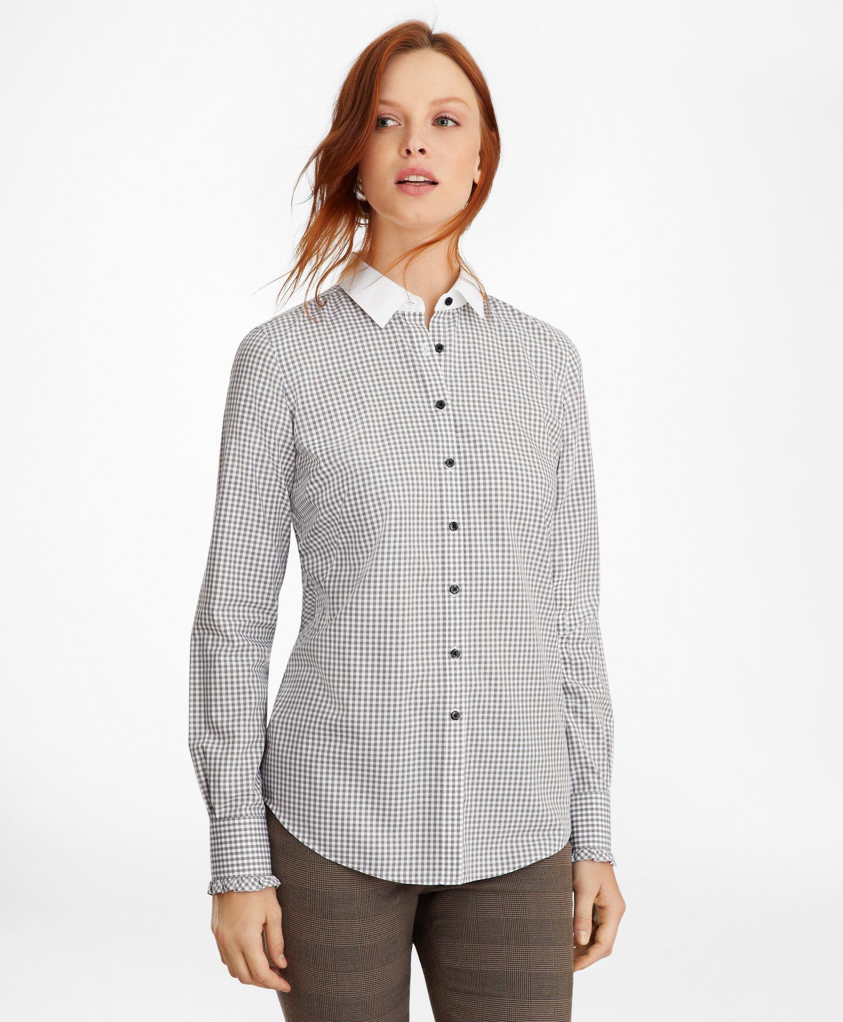 Since 1854 Contrast Trim Shirt - Women - Ready-to-Wear
