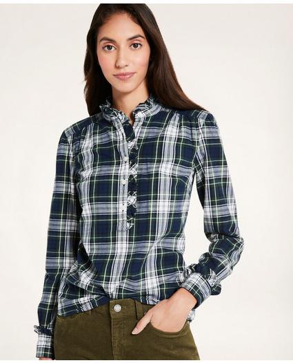 Flannel Popover Shirt, image 1