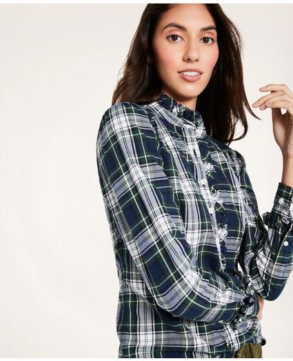 Flannel Popover Shirt, image 2