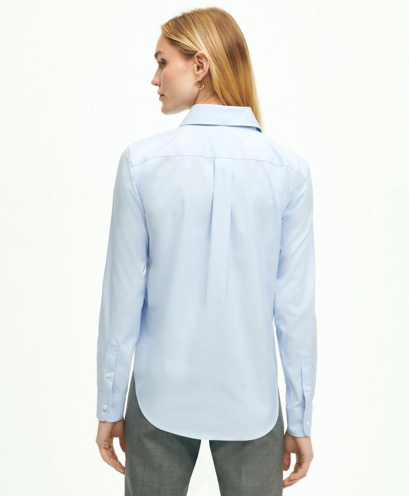 Classic-Fit Non-Iron Stretch Supima® Cotton Dress Shirt, image 2