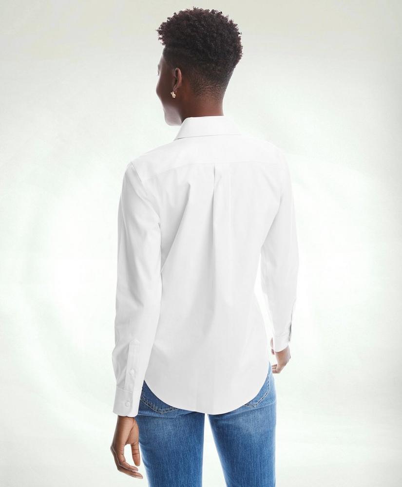 Classic-Fit Non-Iron Stretch Supima® Cotton Dress Shirt, image 3