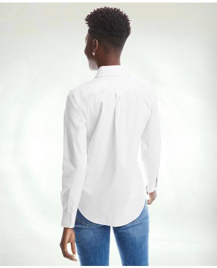 Classic-Fit Non-Iron Stretch Supima® Cotton Dress Shirt, image 3