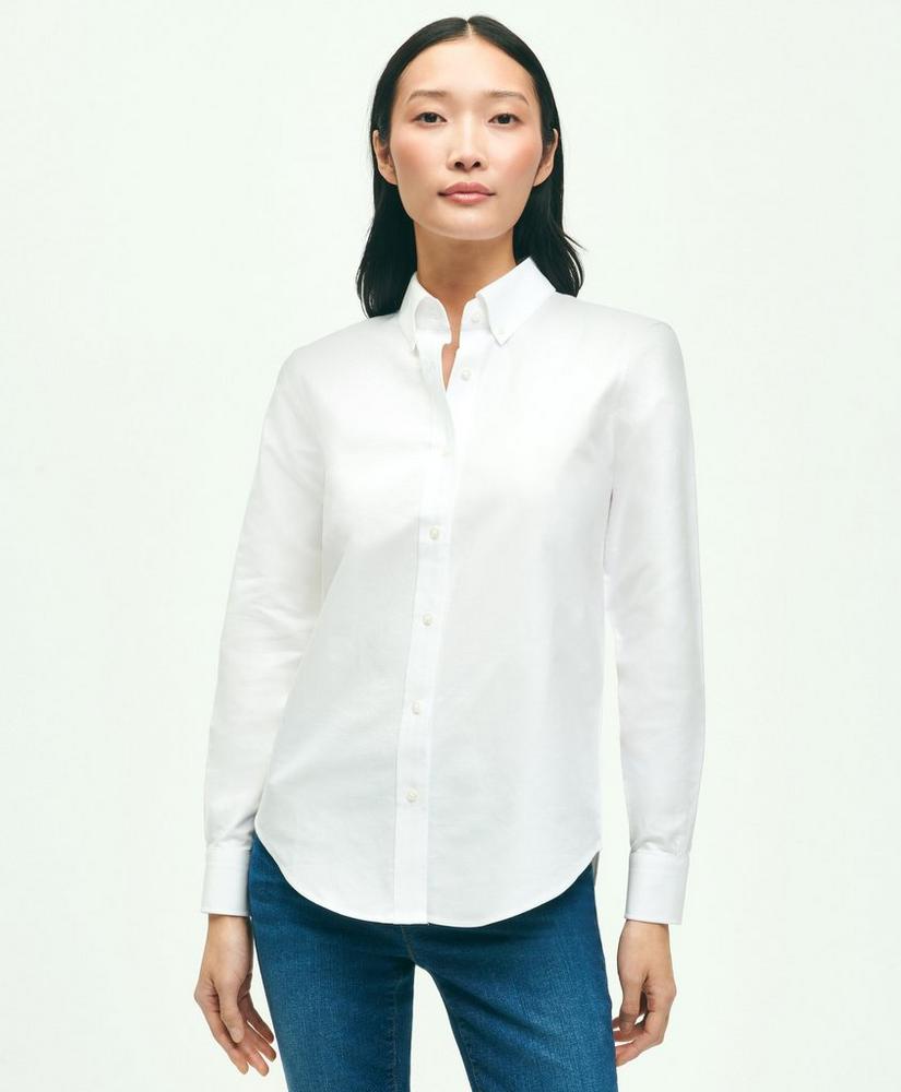 Classic-Fit Cotton Oxford Shirt, image 1