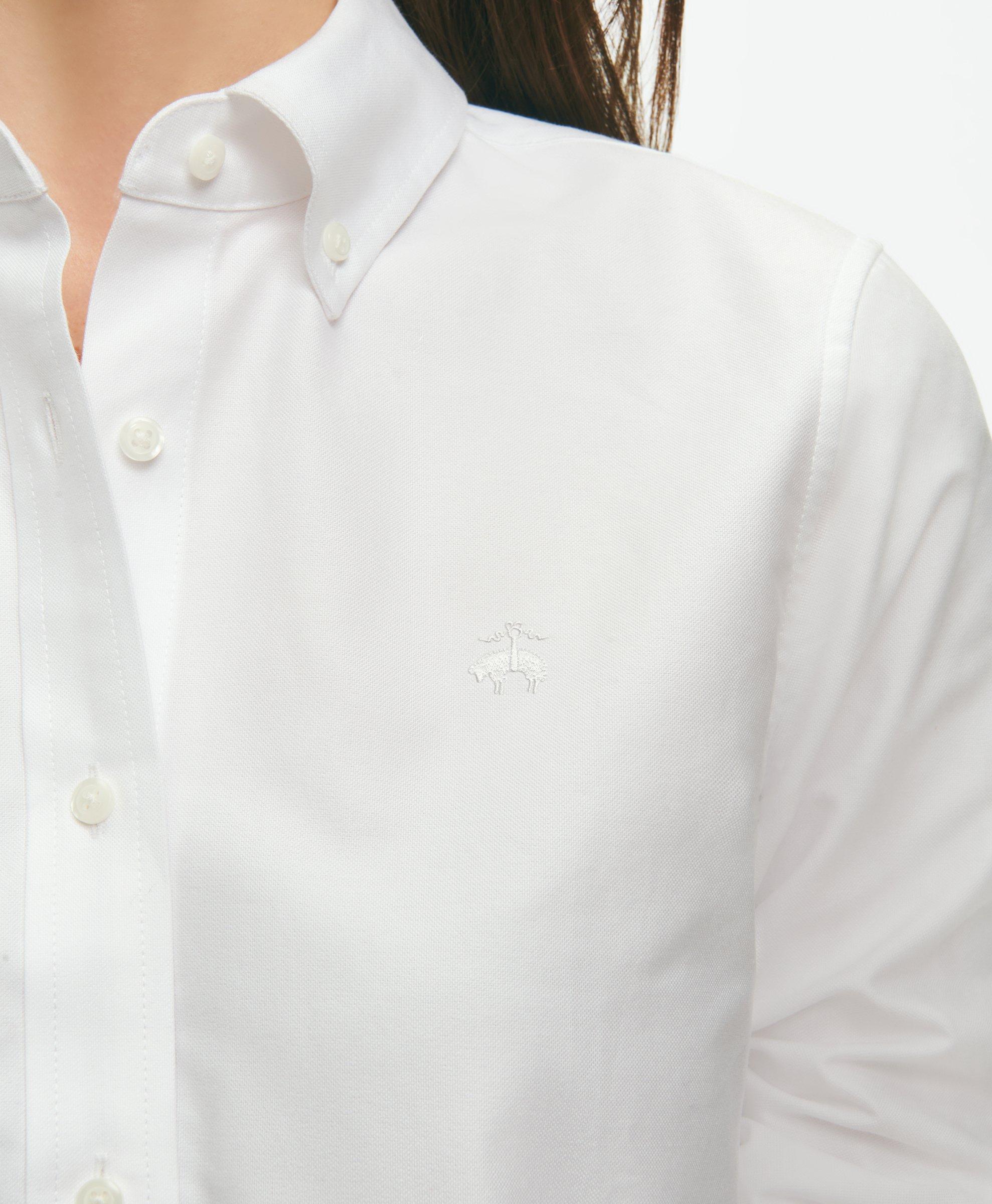 Slim-Fit Cotton Oxford Shirt