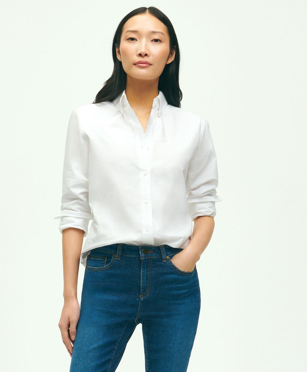 Women's button up store oxford shirts