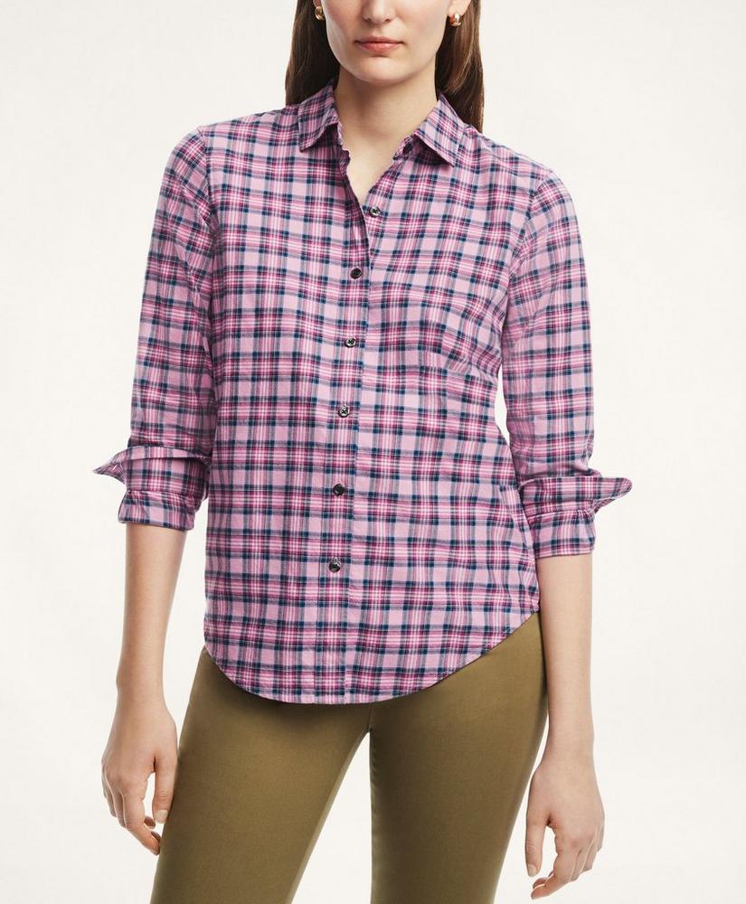 Classic Fit Cotton-Wool Flannel Shirt, image 1
