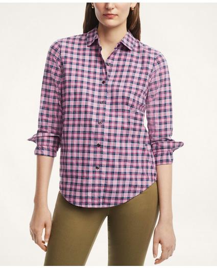 Classic Fit Cotton-Wool Flannel Shirt, image 1