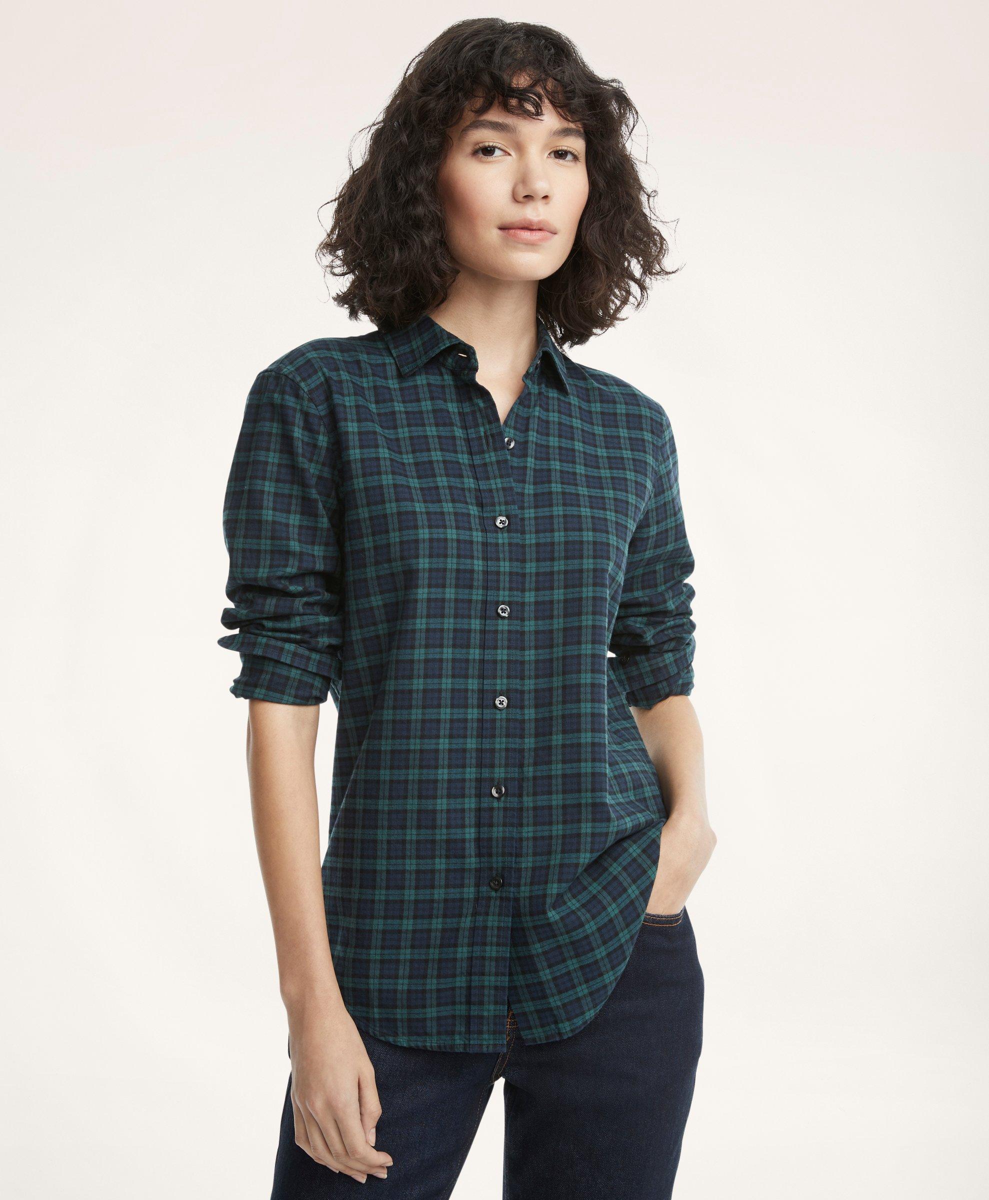 Classic Fit Cotton Wool Flannel Shirt