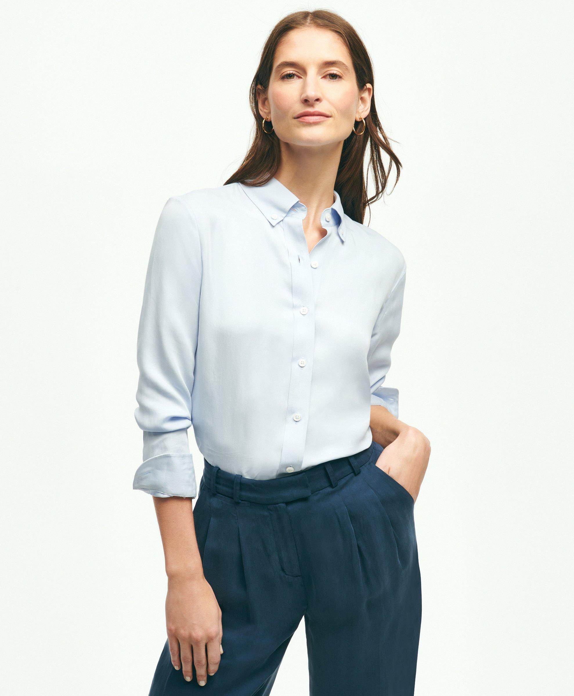 Soft Icons Button-Down Blouse, image 1
