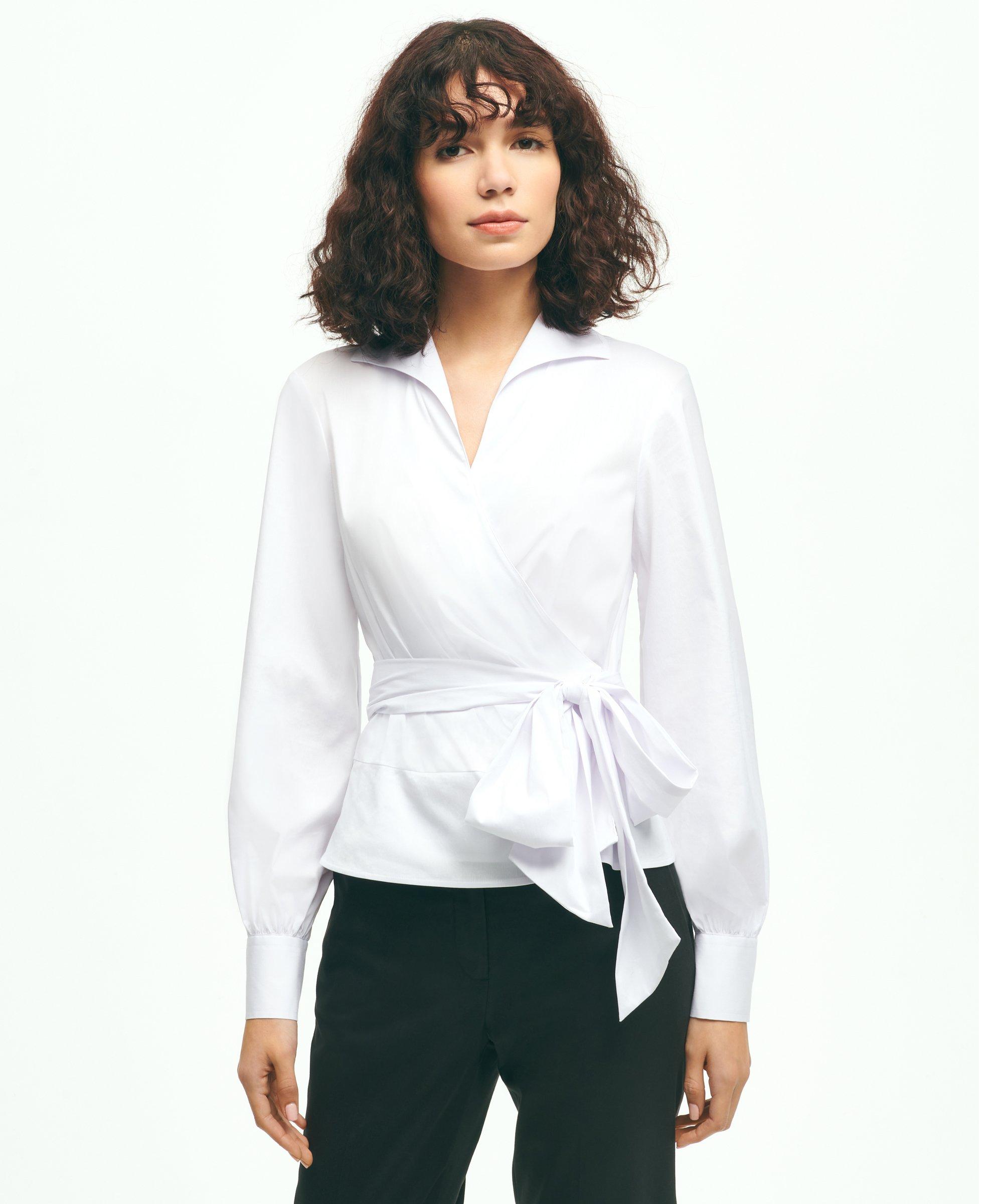 Womens Pirate White Satin Blouse Shirt