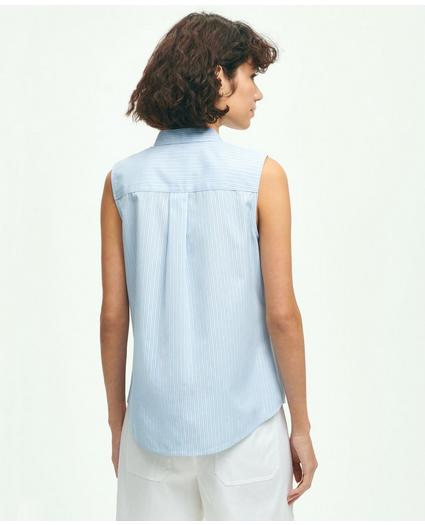 Supima® Cotton Non-Iron Sleeveless Shirt, image 2