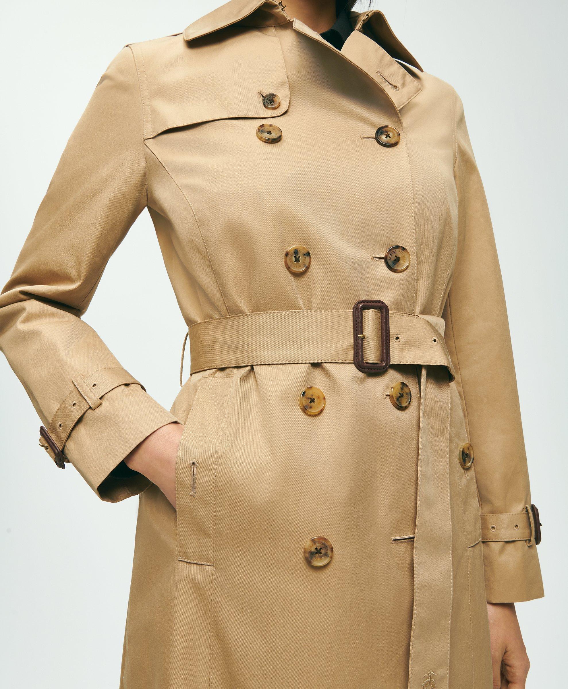 Cotton classic trench coat - Women