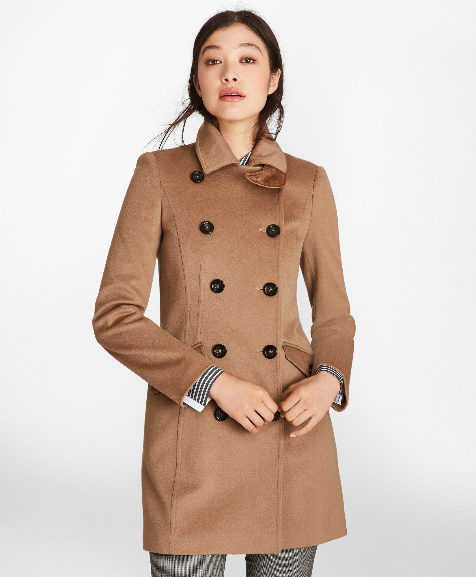 Brushed Wool Coat