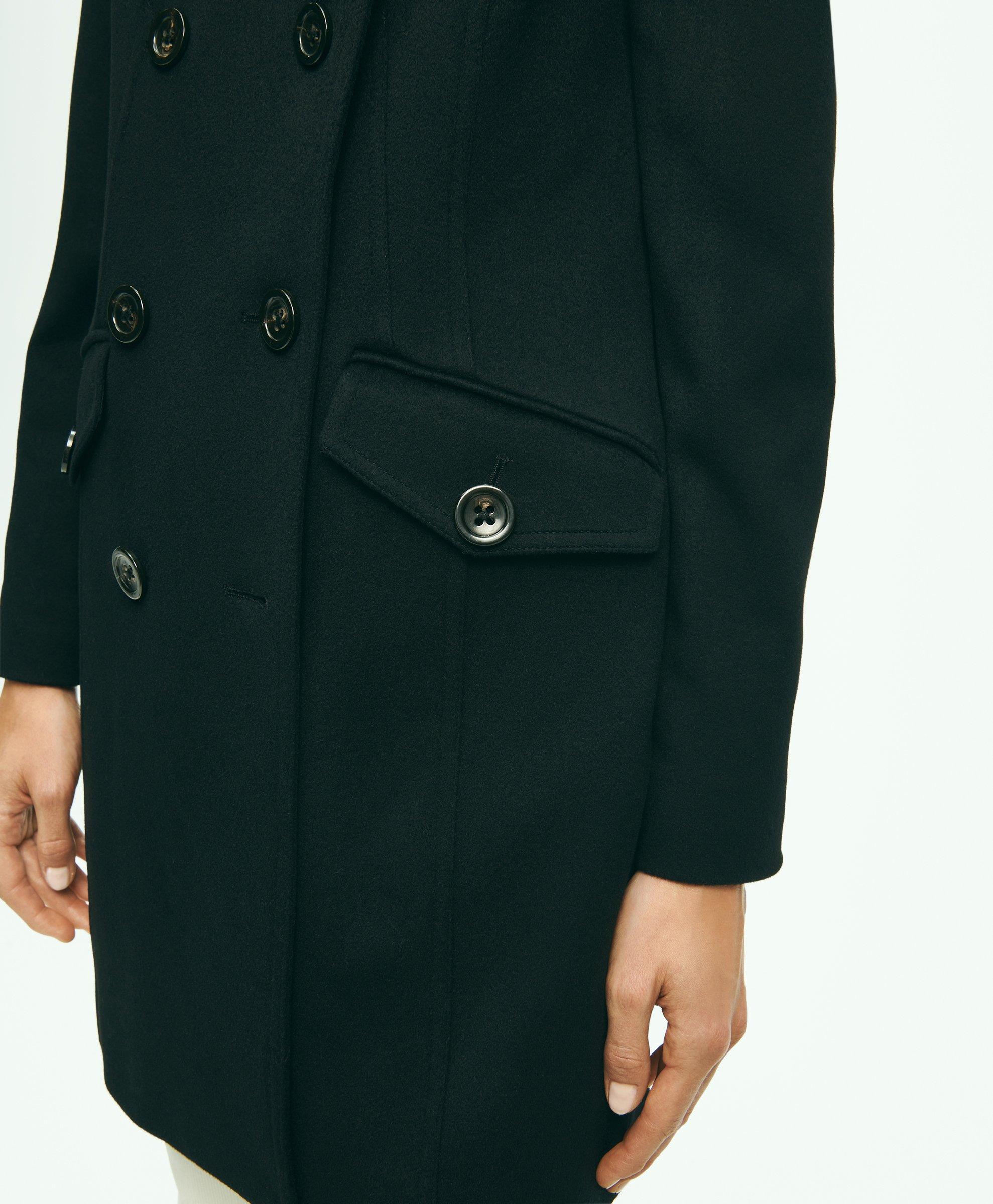 Dark green hot sale peacoat