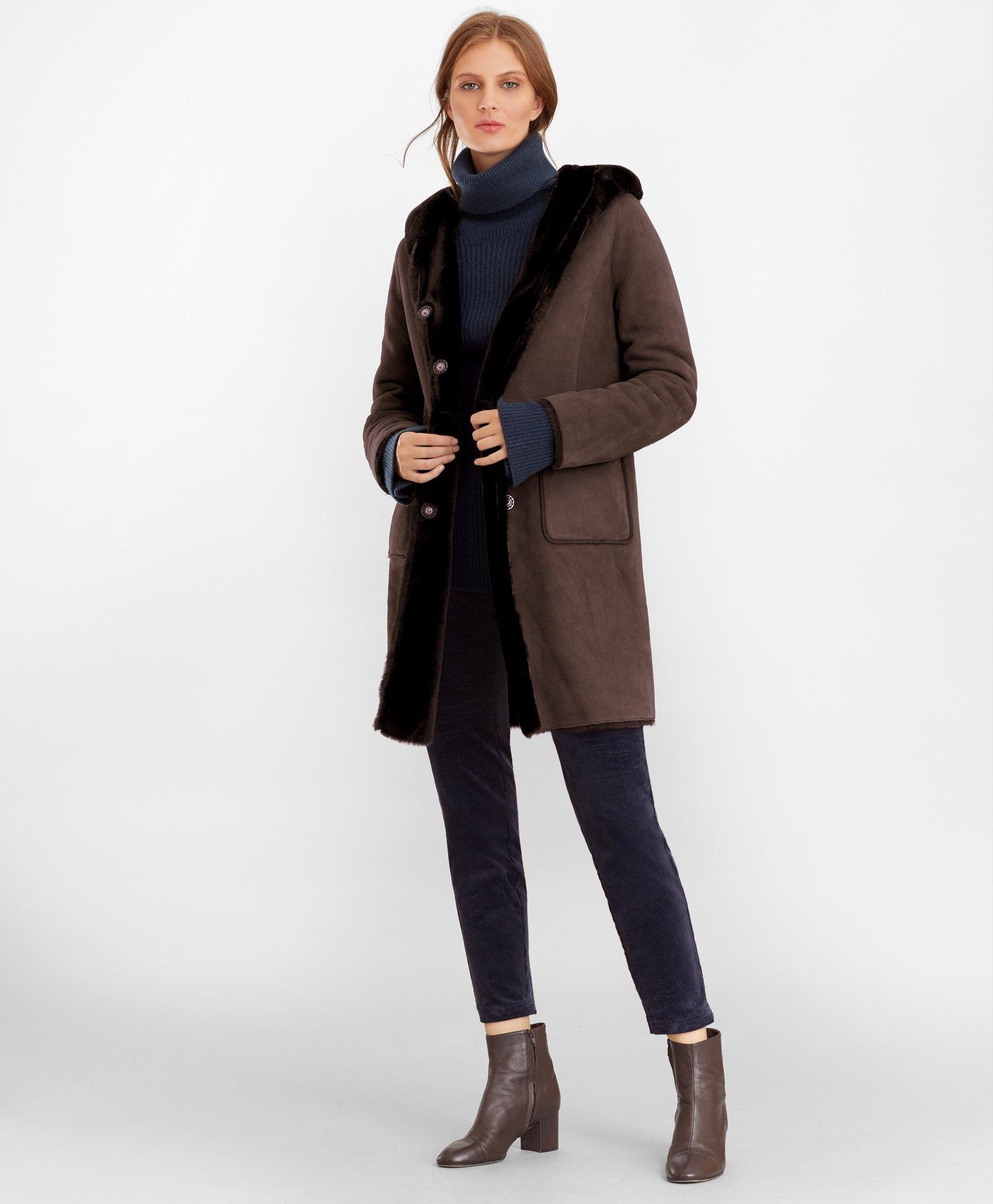 Brooks brothers 2024 shearling coat