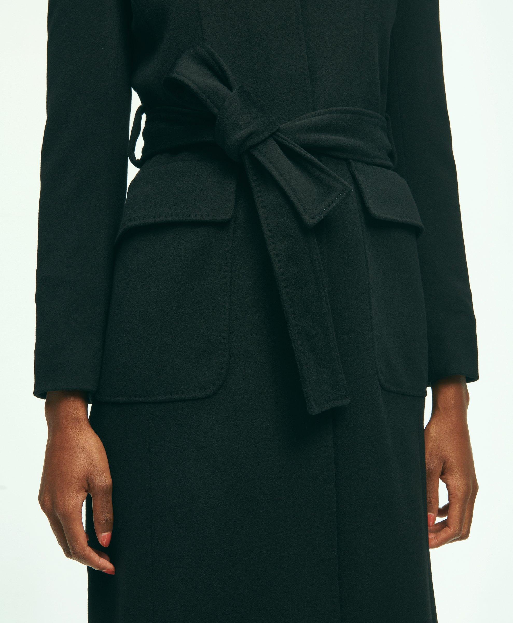 Black Wrap Coat