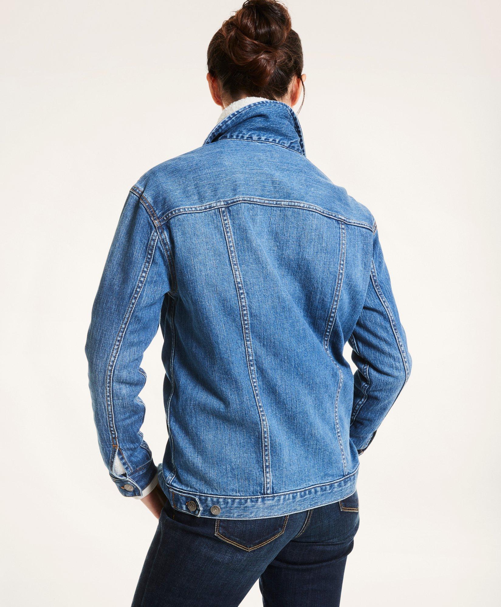 RELAXED DENIM TRUCKER JACKET