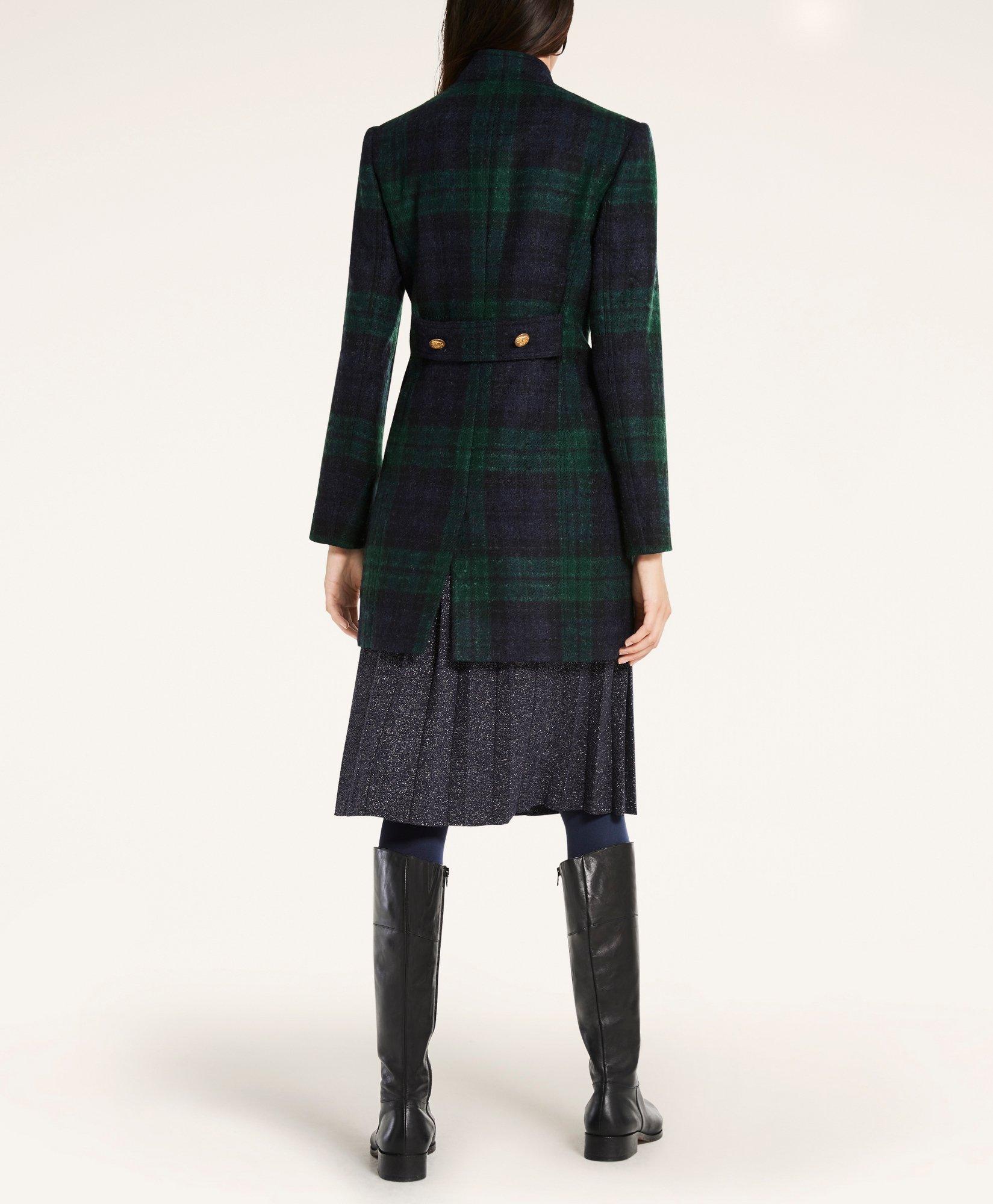 Black watch deals coat womens