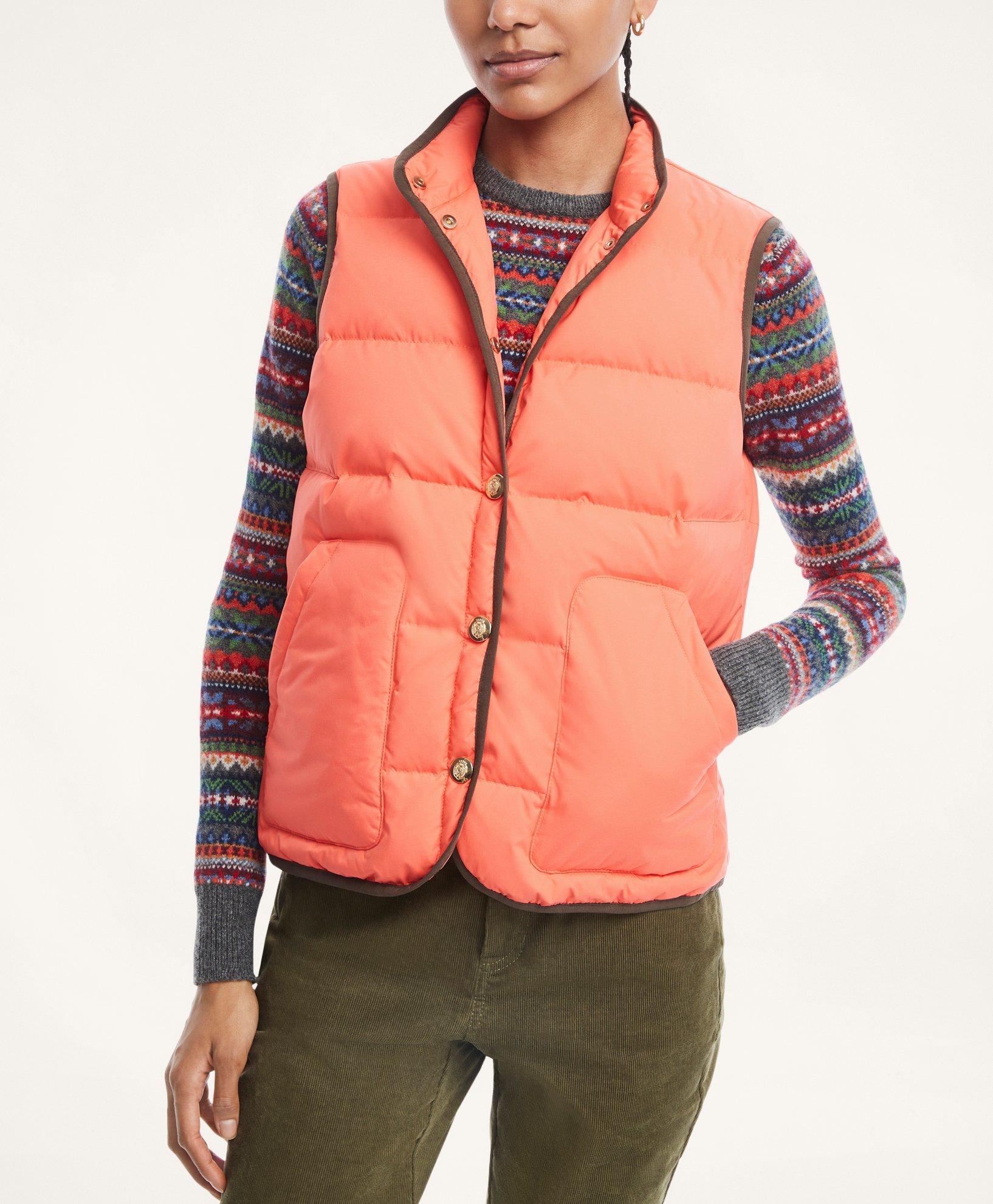 Brooks brothers puffer clearance vest