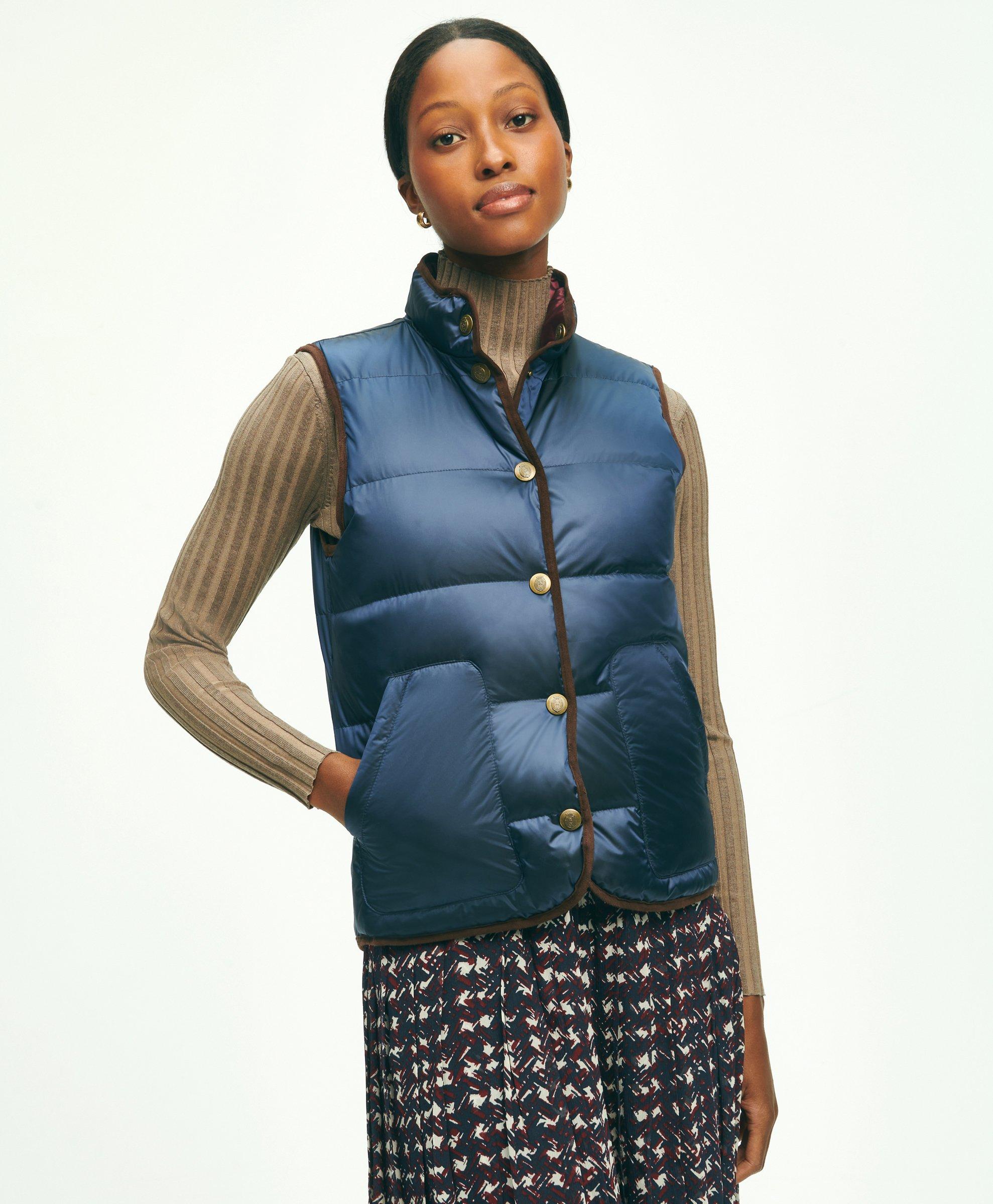 人気ブランドの新作 Brooks Brooks Brothers Nylon Nylon S Vest Puff ...