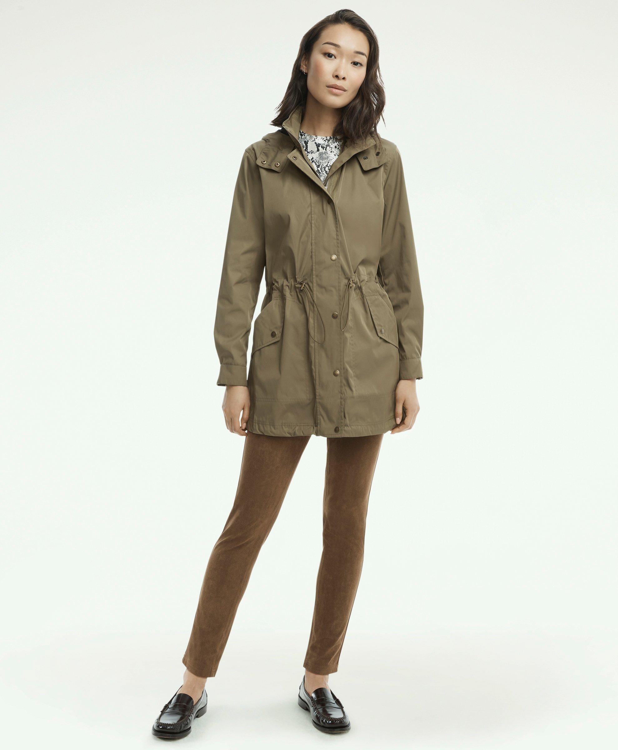 Water resistant coat womens sale