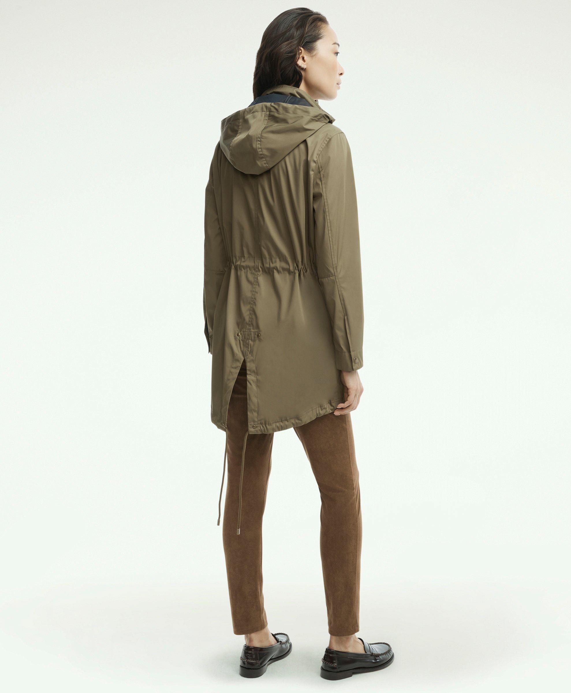 Womens hooded anorak jacket new arrivals