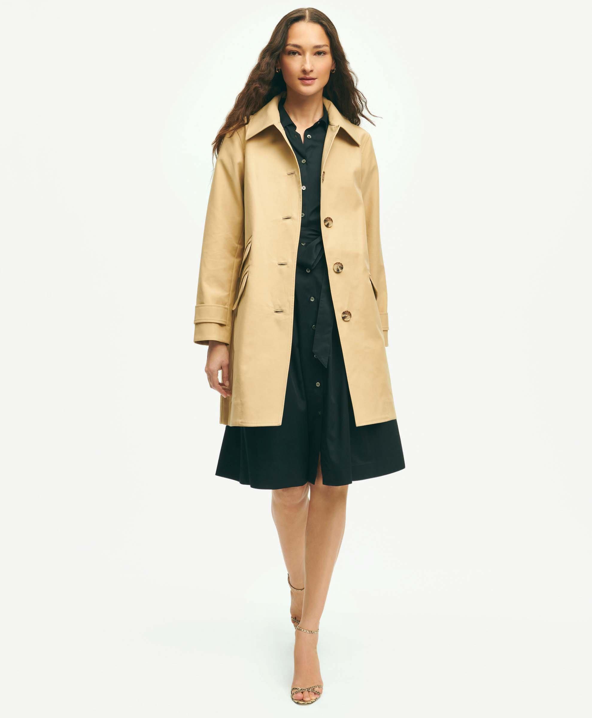 Brooks brothers hot sale womens raincoat